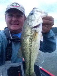 Kurt Dove with a nice catch